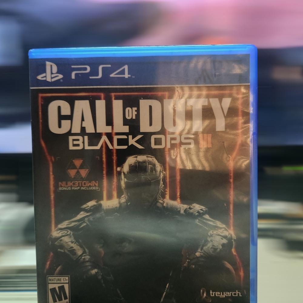 Blue PS4 Call of Duty Black Ops III Game